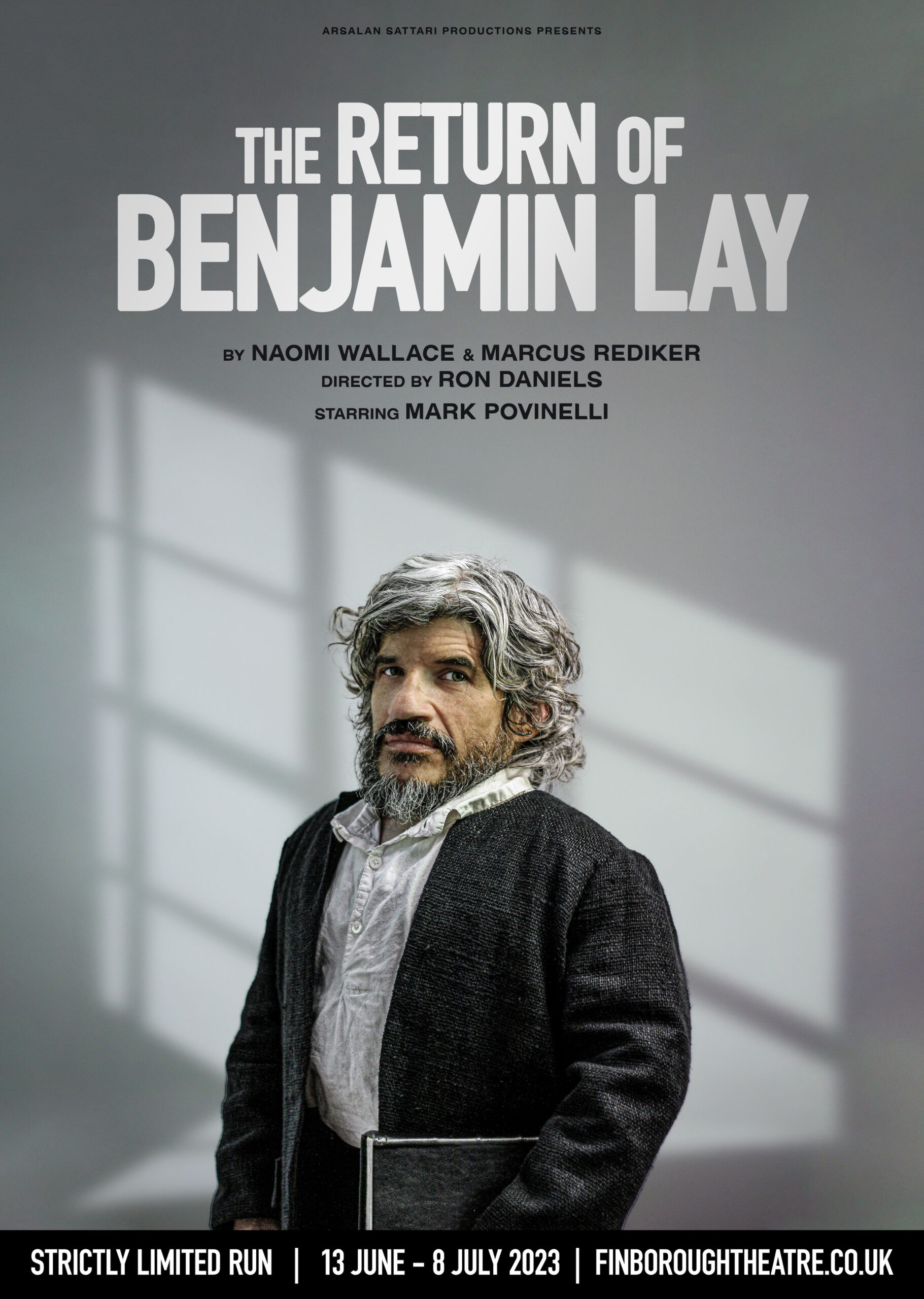poster for "The Return of Benjamin Lay" play